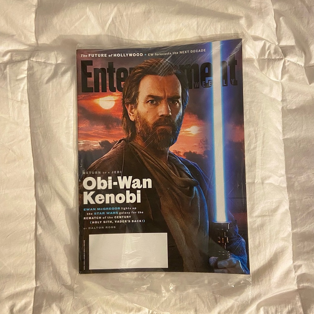 Pop culture // Star Wars // film ✩ obiwan kenobi entertainment weekly mag